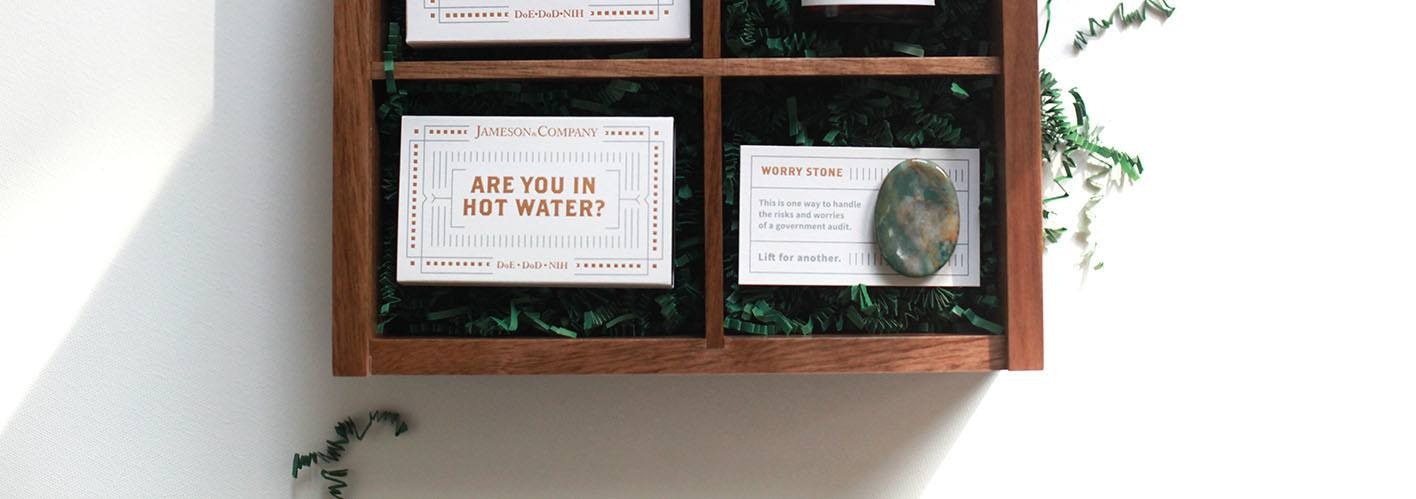 worry stone in wall display